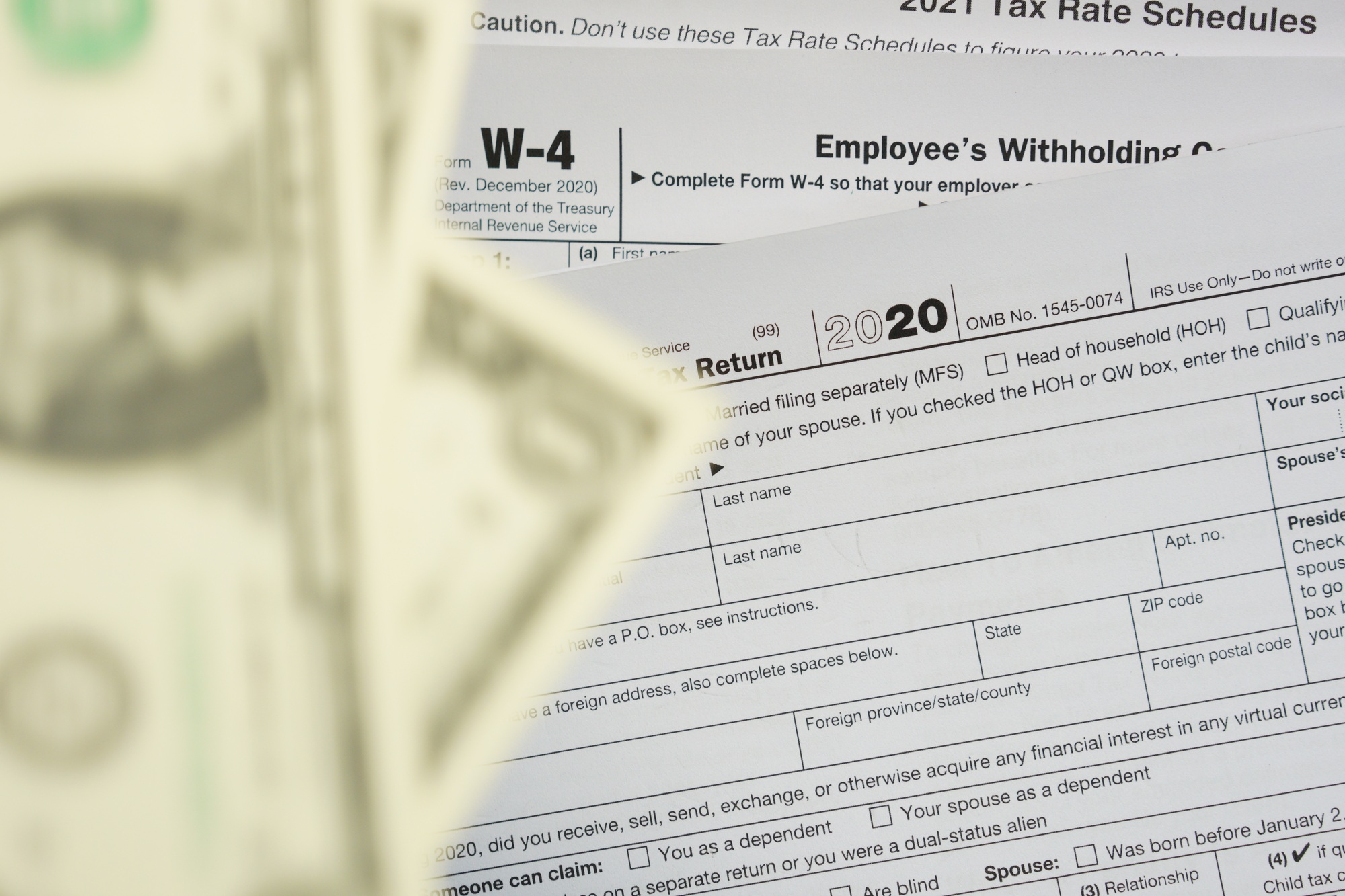 US TAXES forms